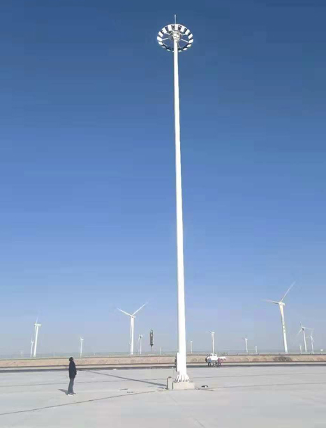 瓜州高速路服务区西峰高杆灯项目