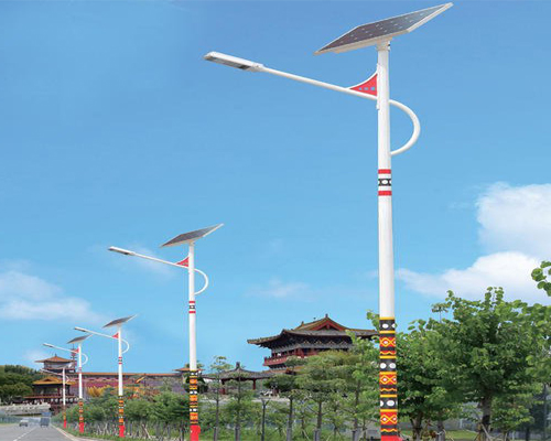 西峰民族特色路灯